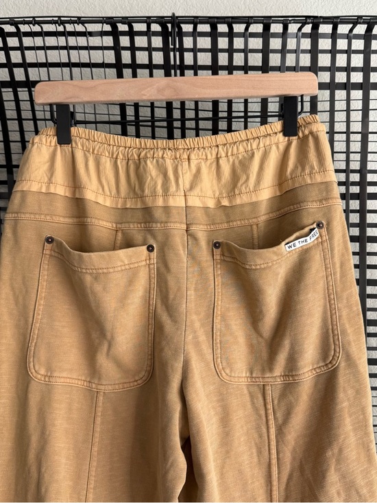 Free people We The Free Sky Riser Knit Wide-Leg Pull-On Pants sepia tone - Picture 6 of 8